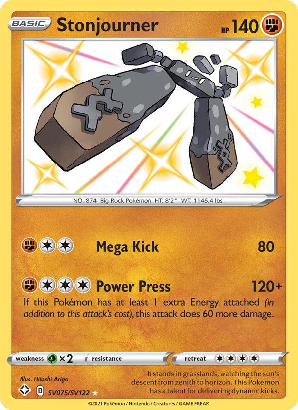 Stonjourner - Pokémon TCG Card