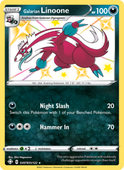 Galarian Linoone - pokemon TCG Card