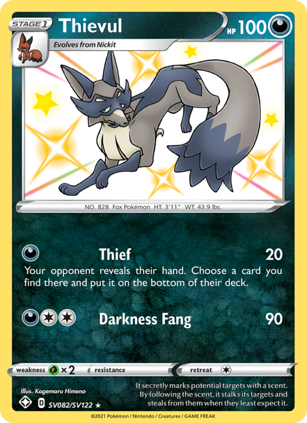 Thievul - Pokémon TCG Card