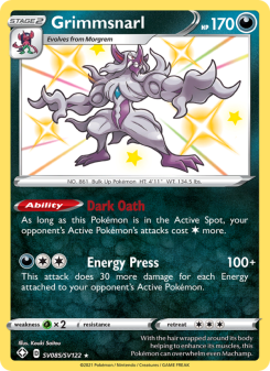 Grimmsnarl - pokemon TCG Card