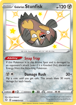 Galarian Stunfisk - pokemon TCG Card