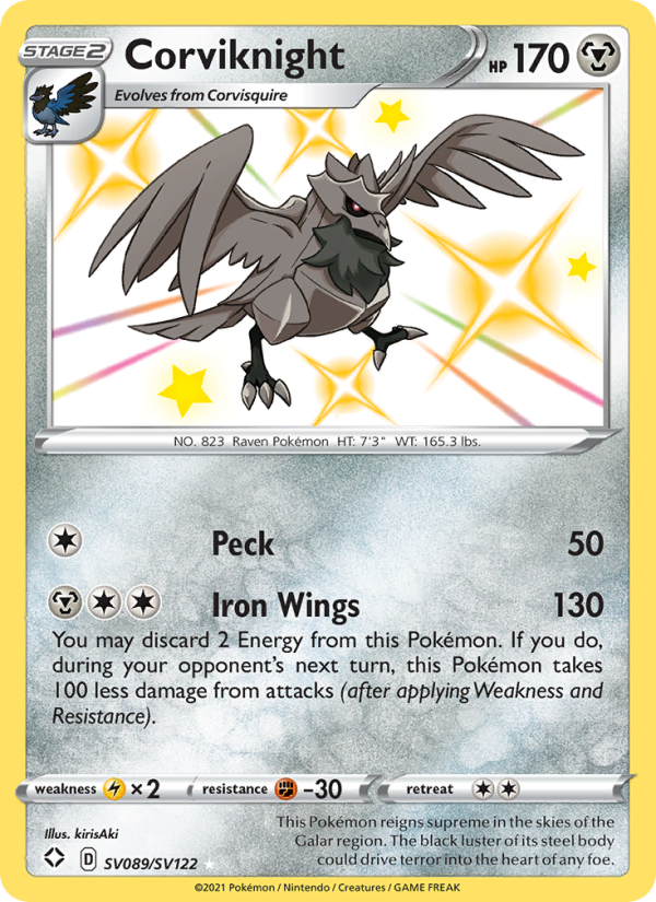 Corviknight - Pokémon TCG Card