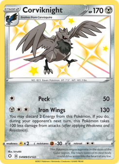 Corviknight - pokemon TCG Card