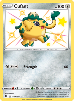 Cufant - pokemon TCG Card