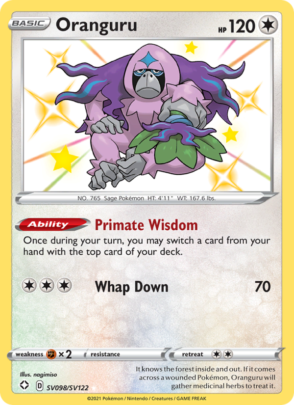 Oranguru - Pokémon TCG Card