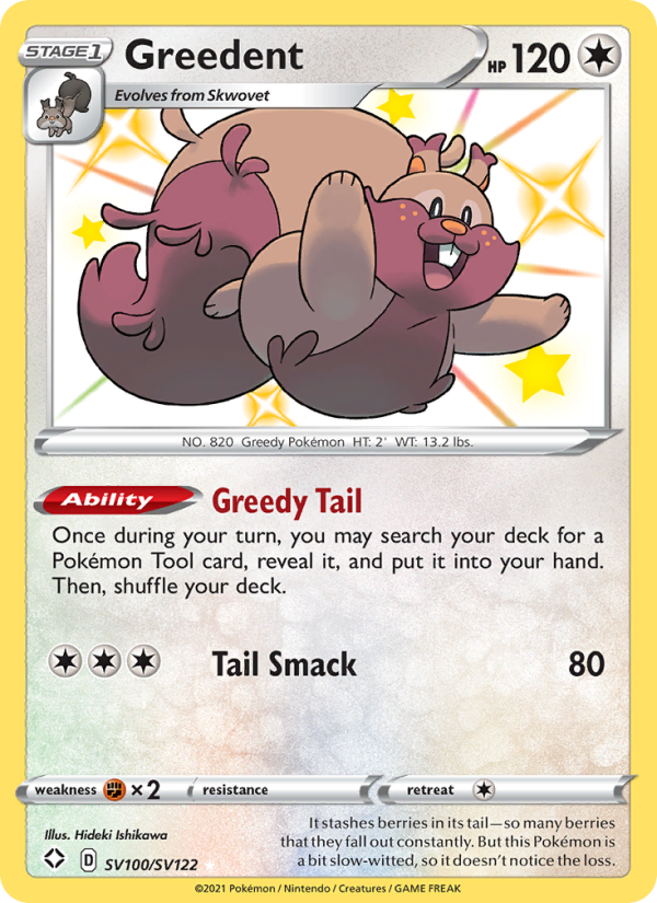 Greedent - Pokémon TCG Card