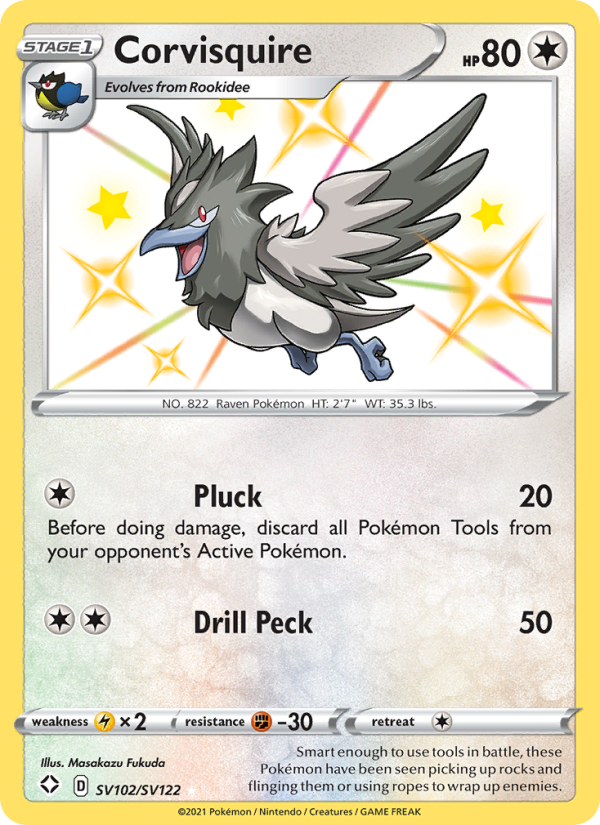 Corvisquire - Pokémon TCG Card