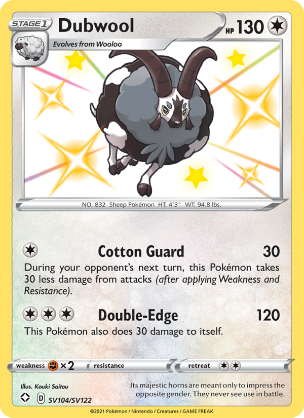 Dubwool - Pokémon TCG Card