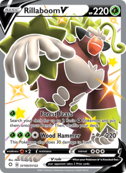 Rillaboom V - pokemon TCG Card