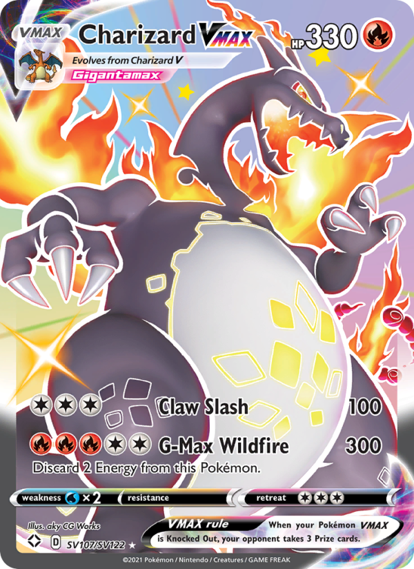 Charizard VMAX - Pokémon TCG Card