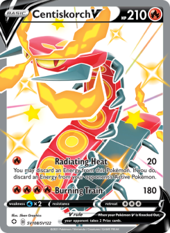 Centiskorch V - pokemon TCG Card