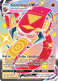 Centiskorch VMAX - pokemon TCG Card