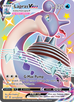 Lapras VMAX - pokemon TCG Card