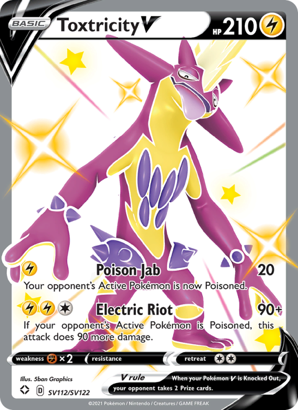 Toxtricity V - Pokémon TCG Card