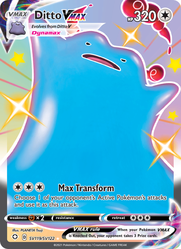 Ditto VMAX - Pokémon TCG Card