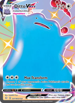 Ditto VMAX - pokemon TCG Card