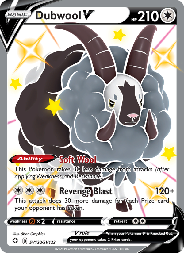 Dubwool V - Pokémon TCG Card