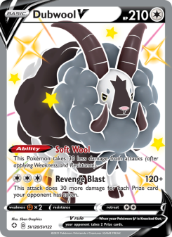 Dubwool V - pokemon TCG Card