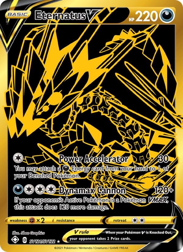Eternatus V - Pokémon TCG Card