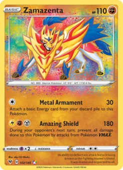 Zamazenta - pokemon TCG Card