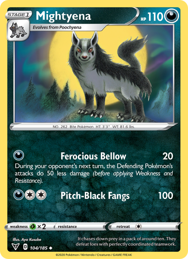Mightyena - Pokémon TCG Card