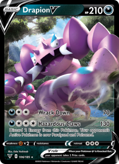 Drapion V - pokemon TCG Card
