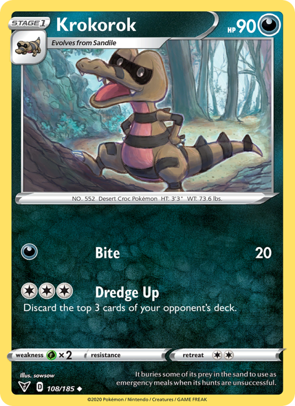 Krokorok - Pokémon TCG Card