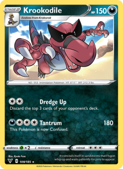 Krookodile - pokemon TCG Card
