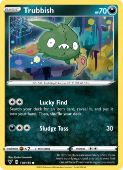 Trubbish - pokemon TCG Card
