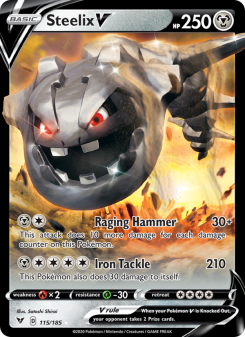Steelix V - pokemon TCG Card