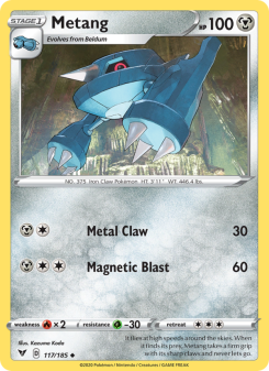 Metang - pokemon TCG Card