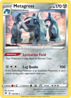 Metagross - pokemon TCG Card