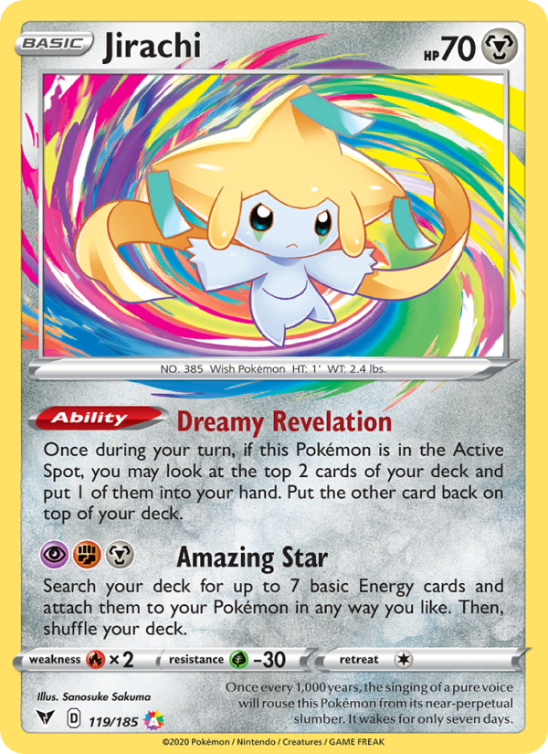 Jirachi - Pokémon TCG Card