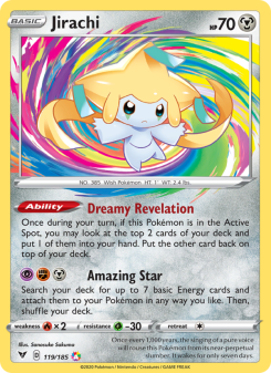 Jirachi - pokemon TCG Card