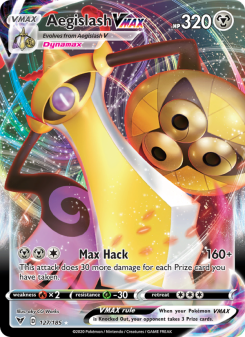 Aegislash VMAX - pokemon TCG Card