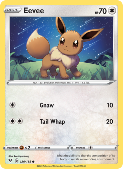 Eevee - pokemon TCG Card