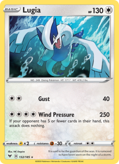Lugia - pokemon TCG Card