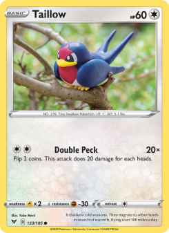 Taillow - pokemon TCG Card