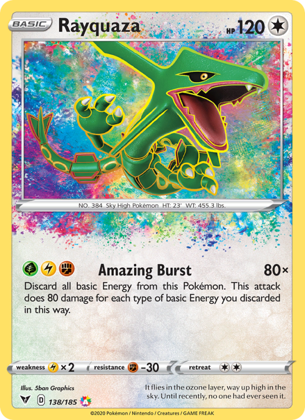 Rayquaza - Pokémon TCG Card