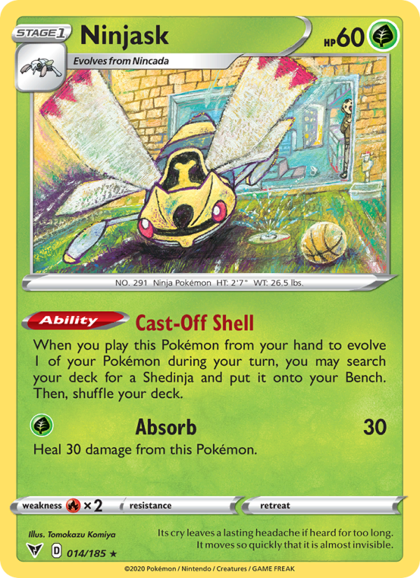 Ninjask - Pokémon TCG Card