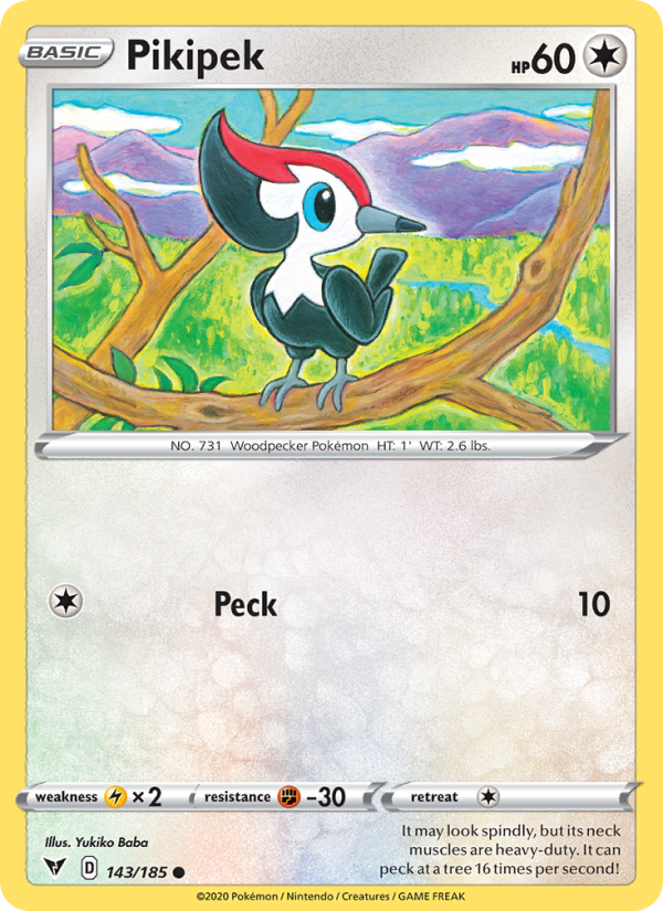 Pikipek - Pokémon TCG Card