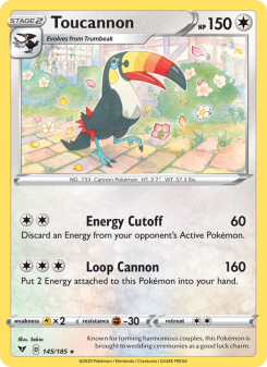 Toucannon - pokemon TCG Card