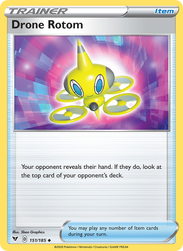 Drone Rotom - Pokémon TCG Card