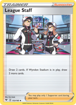 League Staff - pokemon TCG Card