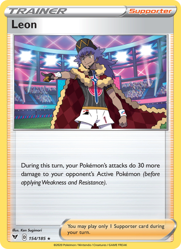 Leon - Pokémon TCG Card