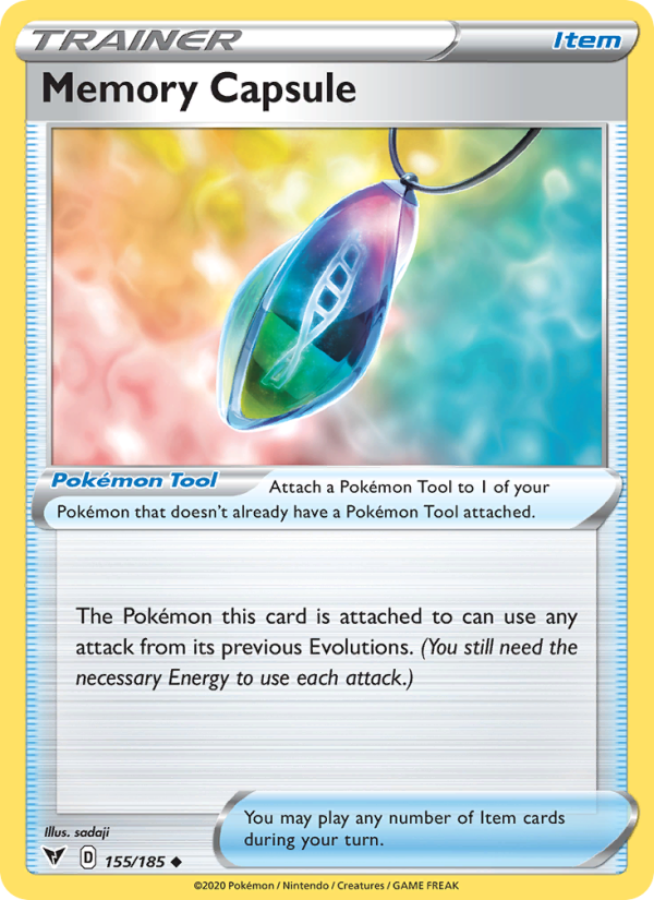 Memory Capsule - Pokémon TCG Card