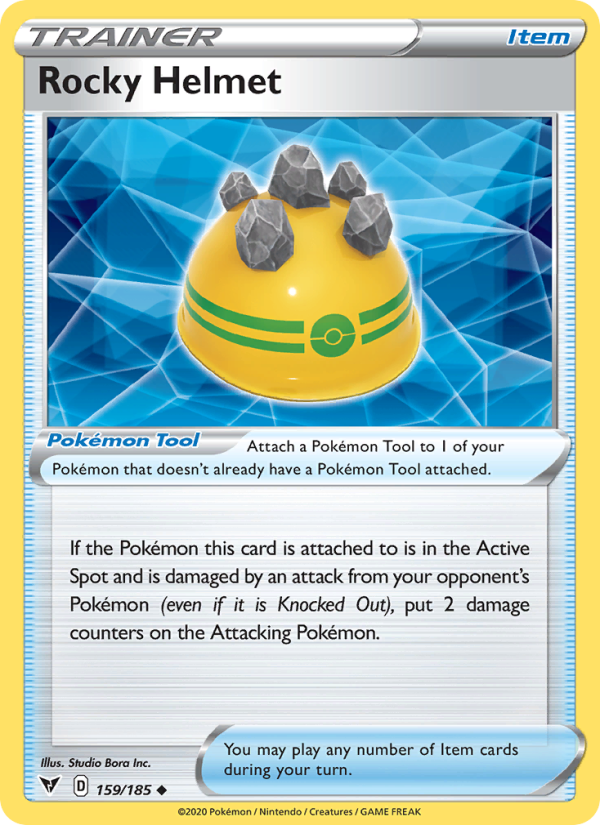 Rocky Helmet - Pokémon TCG Card