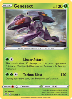 Genesect - pokemon TCG Card