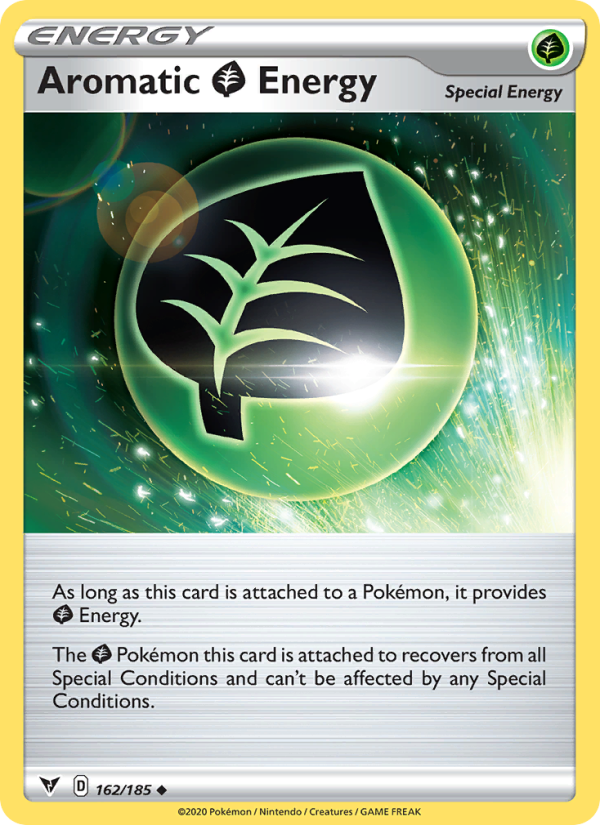 Aromatic Grass Energy - Pokémon TCG Card