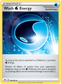 Wash Water Energy - pokemon TCG Card